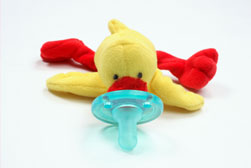 Yellow Duck Pacifier