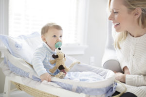 Baby with WubbaNub