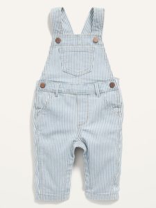 Old Navy Railroad Stripe Overalls for Baby