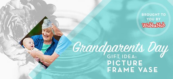 Grandparents Day Gift Idea: Picture Frame Vase