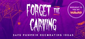 Forget the Carving: Safe Pumpkin Decorating Ideas