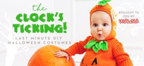 The Clock's Ticking! Last Minute DIY Halloween Costumes
